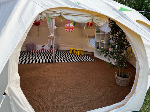 6 Reasons Coir Matting Is An Excellent Addition To Your Tent - Lotus Belle Tents UK