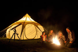 Stargazing and camping in the UK: a guide - Lotus Belle Tents UK