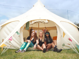 Why Lotus Belle Tents Are the Perfect Festival Tent - Lotus Belle Tents UK